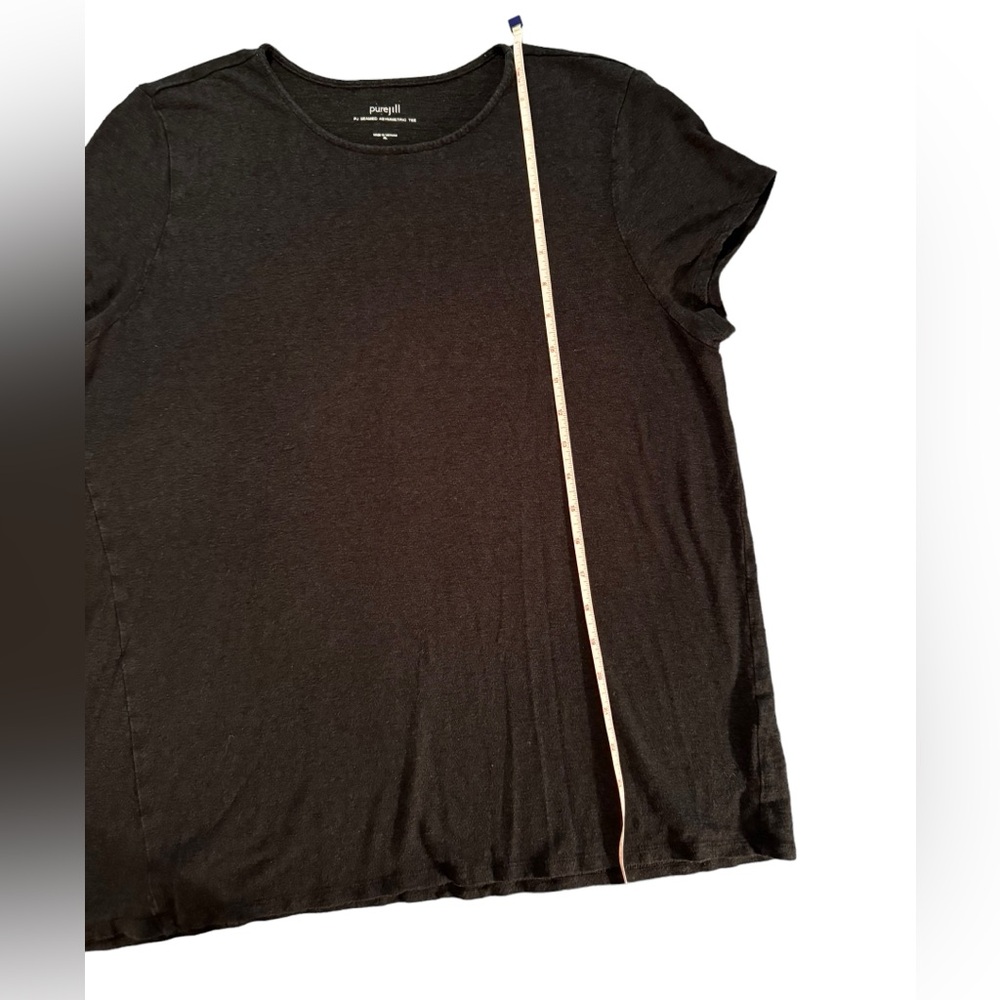 Women’s J.Jill—Pure Jill—Black PJ Seamed Asymmetric Tee. Size X-Large. - Picture 12 of 12